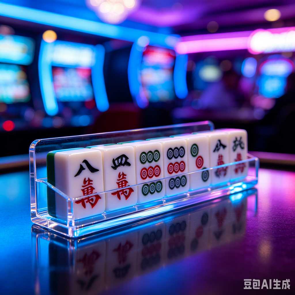 cute mini mahjong tiles set